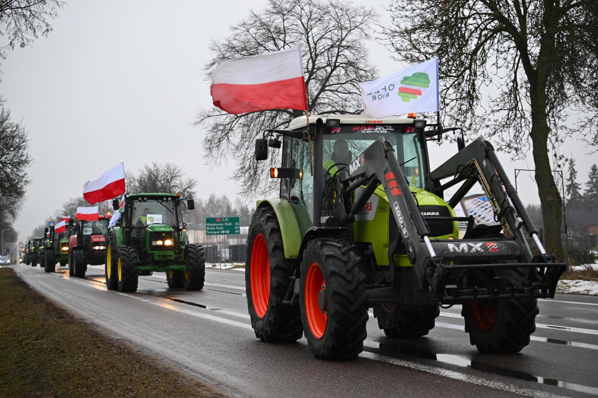 Agricultores de Europa del Este unen fuerzas para protestar contra
