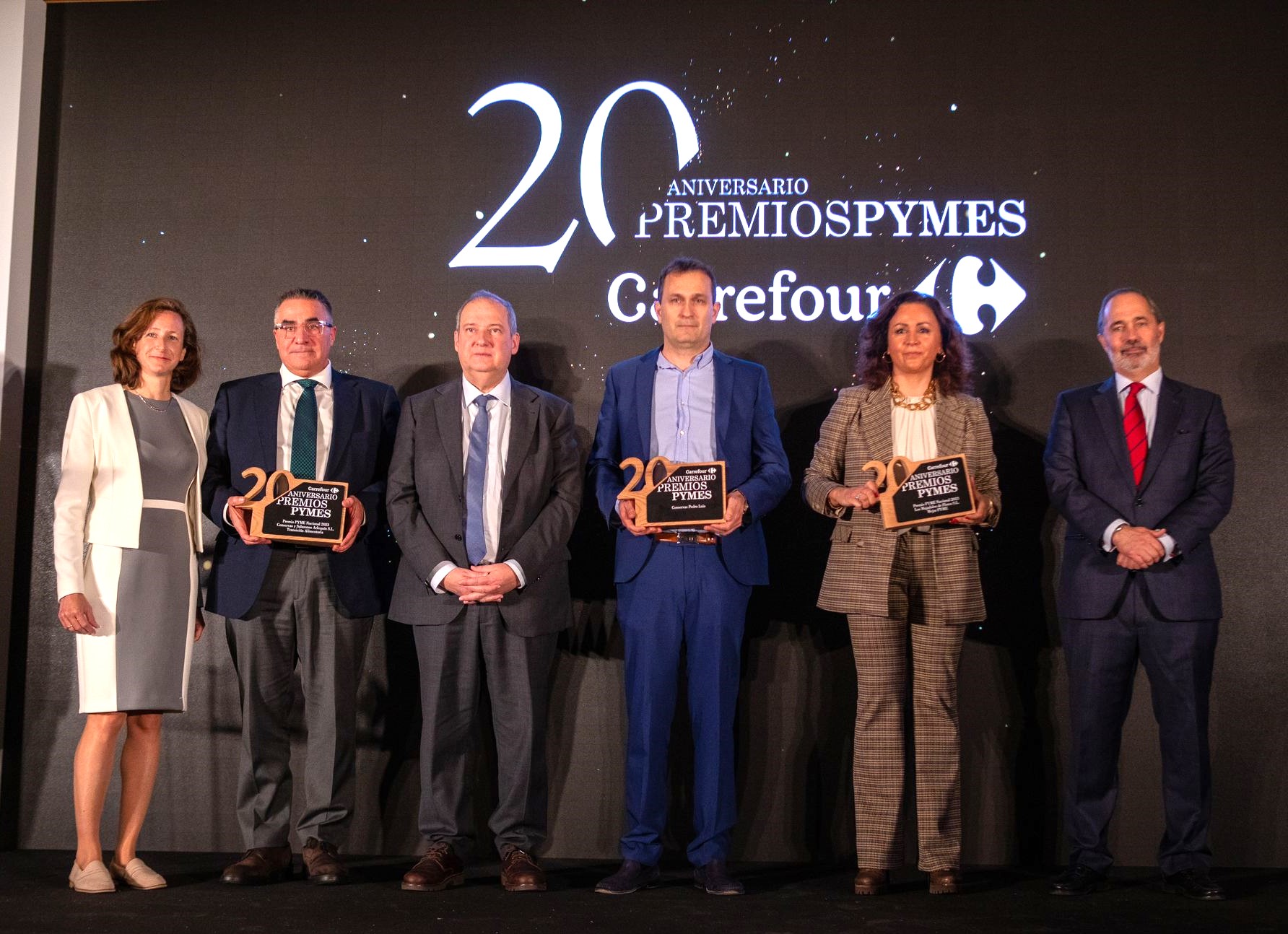 Carrefour celebra la edicion XX de sus premios PYME destacando