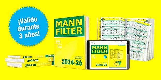 MANN FILTER lanza sus nuevos catalogos para el periodo 2024 2026 innovacion