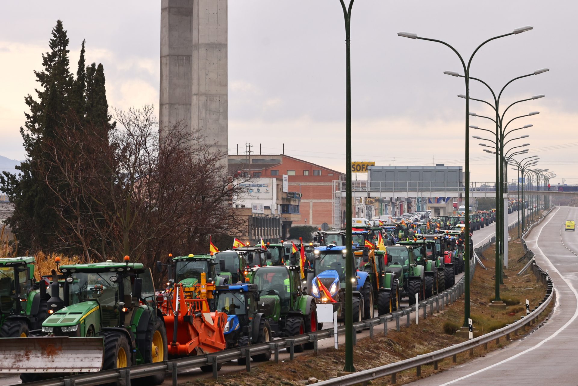 Quinto dia de protestas en Madrid se lleva a cabo