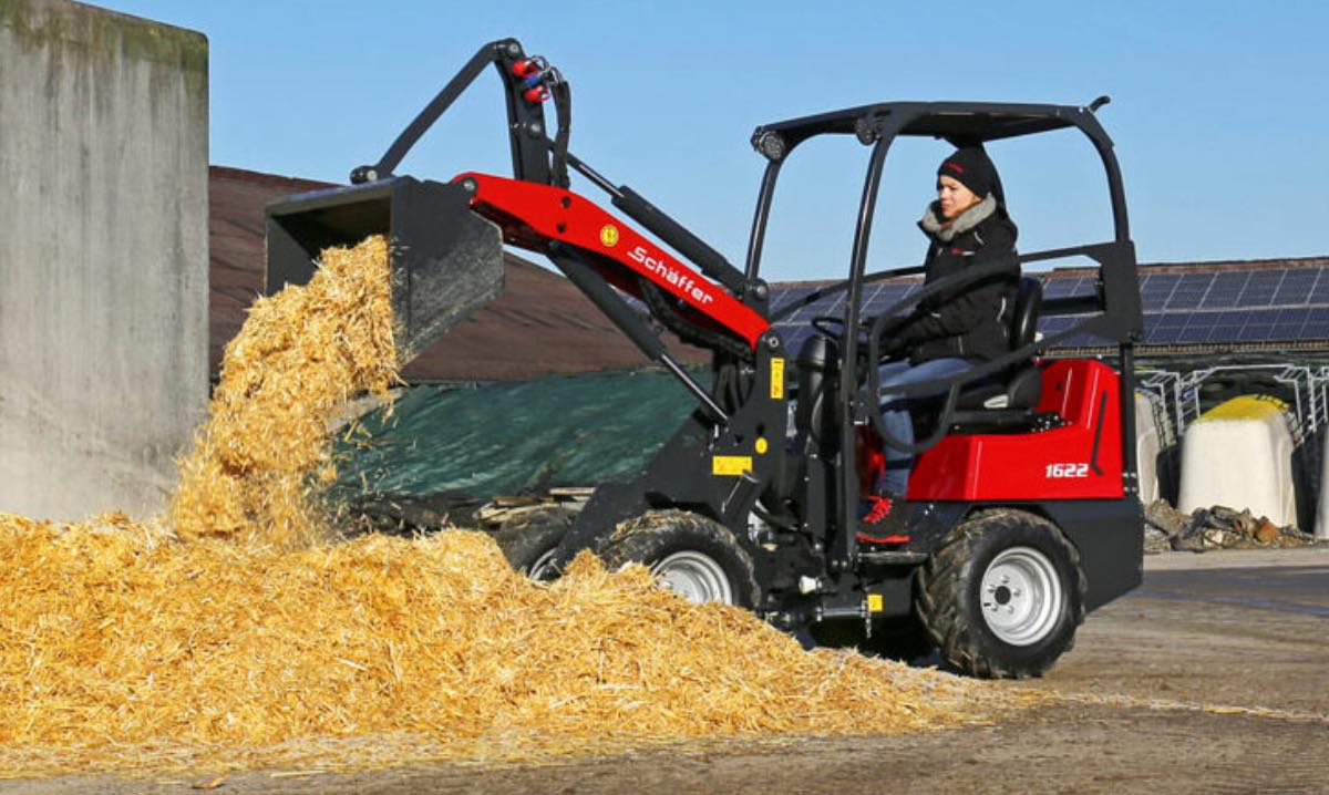Schaffer exhibe la nueva cargadora 1622 en la Feria FIMA