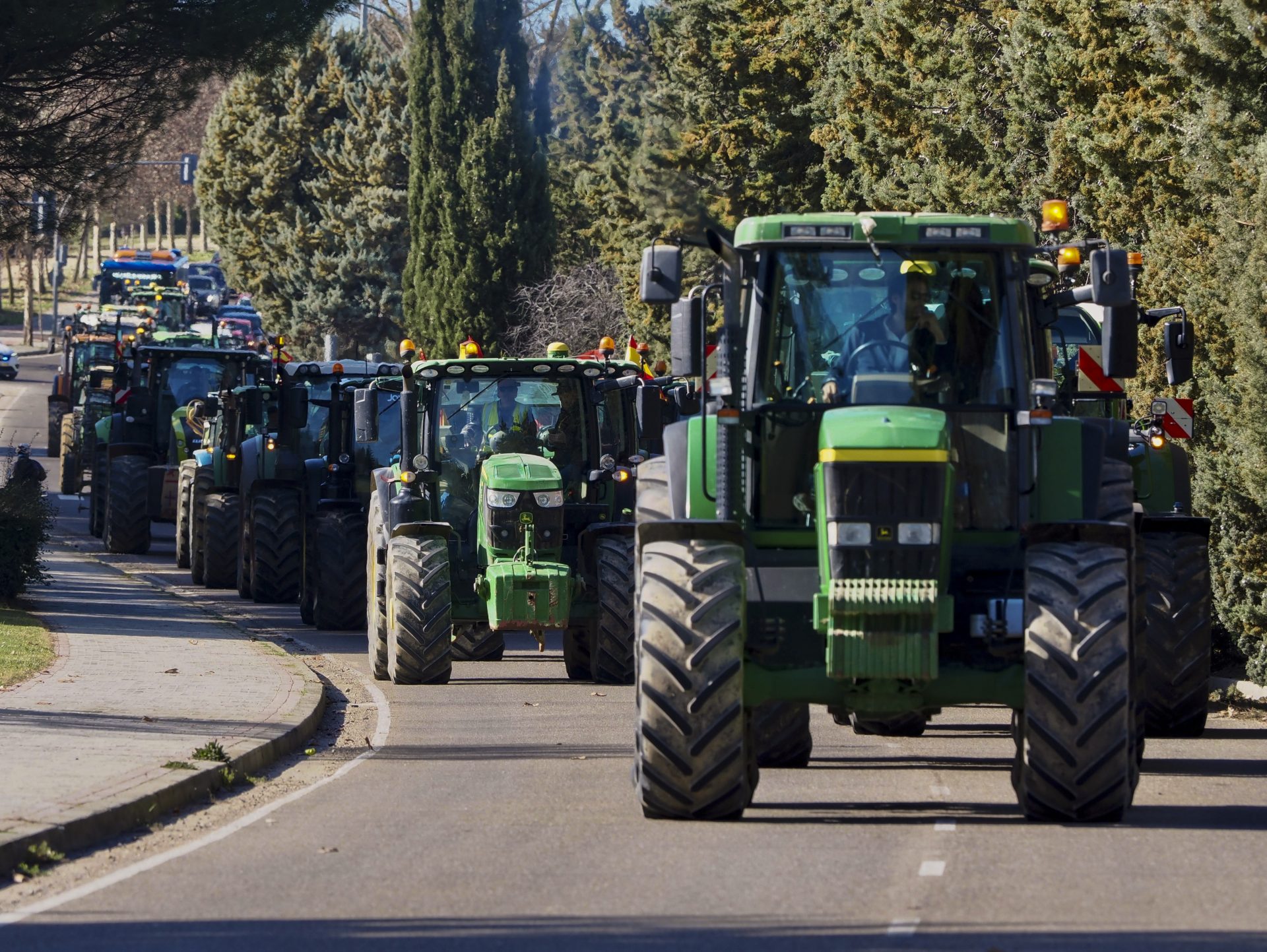 Unidos con mayor fuerza agricultores persisten en su lucha por