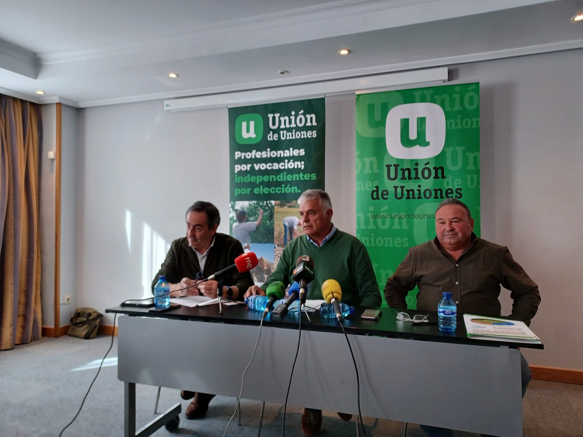 Union de Uniones rechaza plan del Gobierno prepara una tractorada