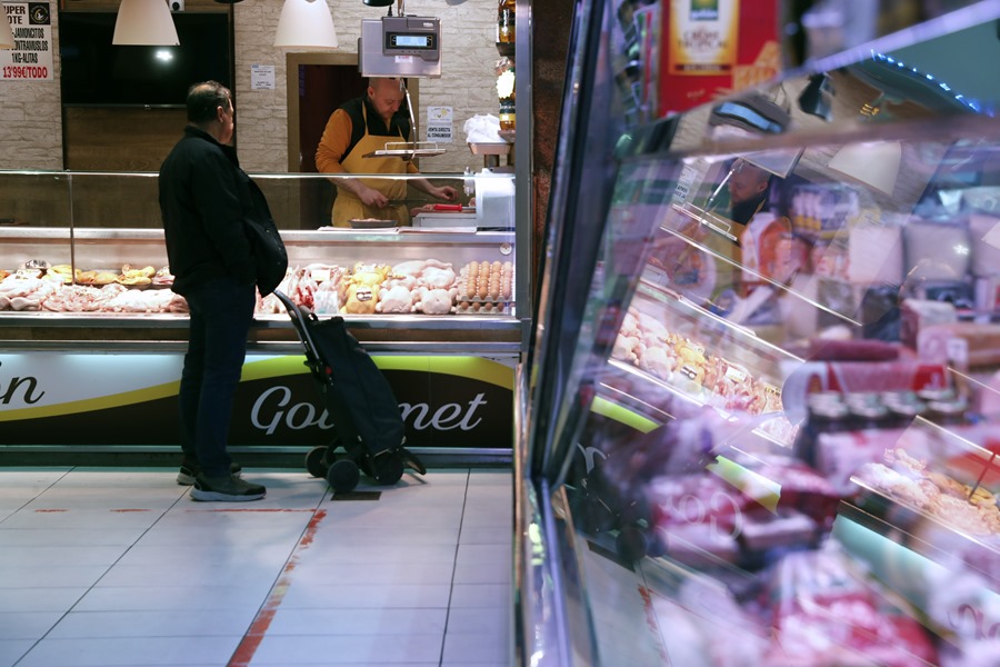 La inflacion de alimentos se modera en marzo situandose en