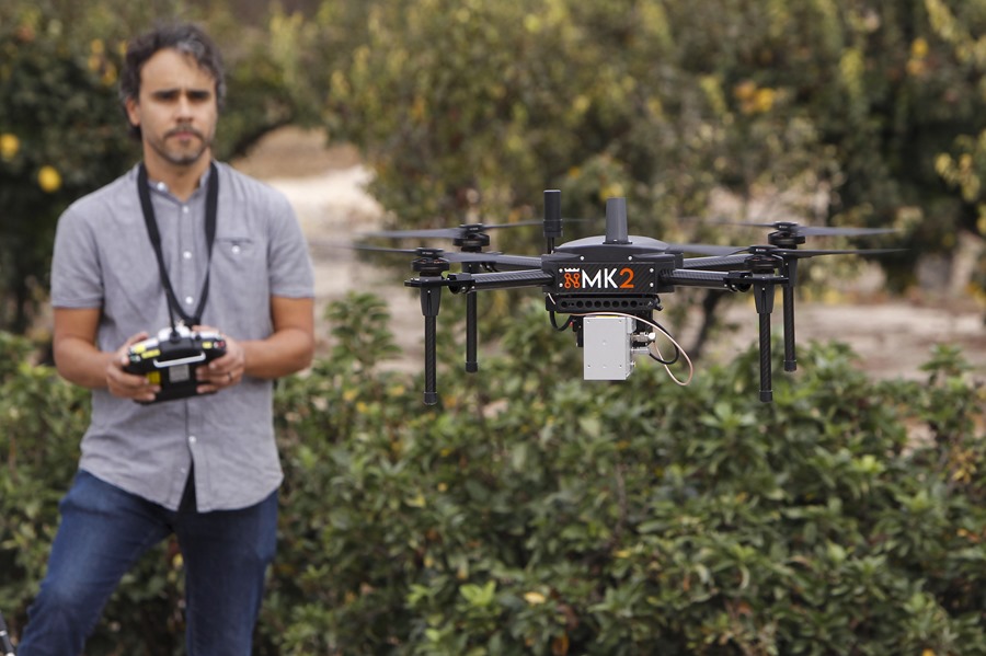Investigacion con drones y GPS analiza el pastoreo con 400