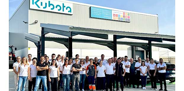 Kubota Espana amplia su flota con coches hibridos refuerza su