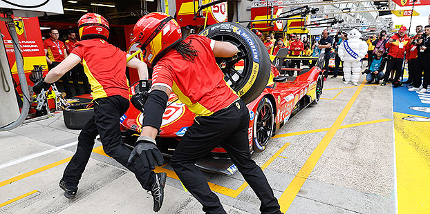 Ferrari y Michelin dominan con victoria en las 24 Horas