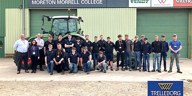Trelleborg Tires y Moreton Morrell unen fuerzas para capacitar al