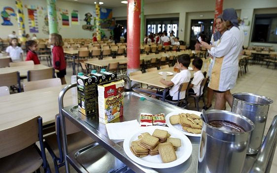 Comedores escolares inician nuevo curso con menus repetitivos elevados precios