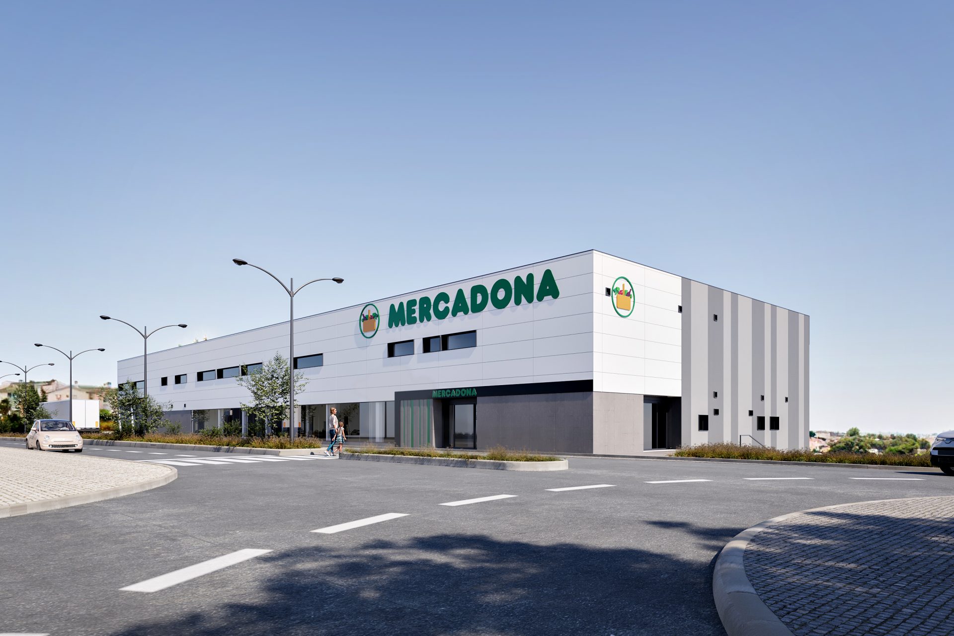 Mercadona inicia construccion de su primer supermercado en Lisboa