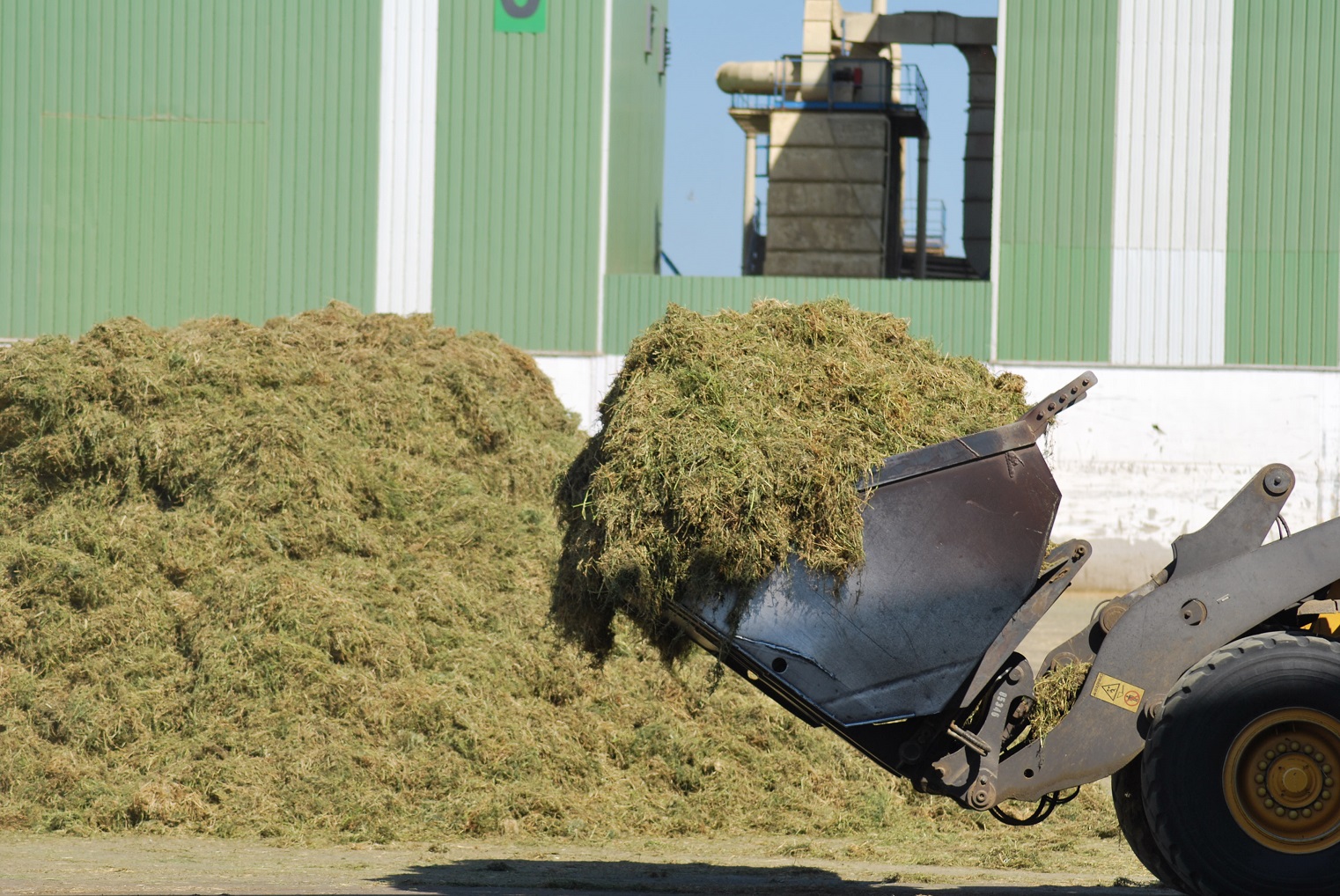 Campana exitosa para la alfalfa en campo con aumento de