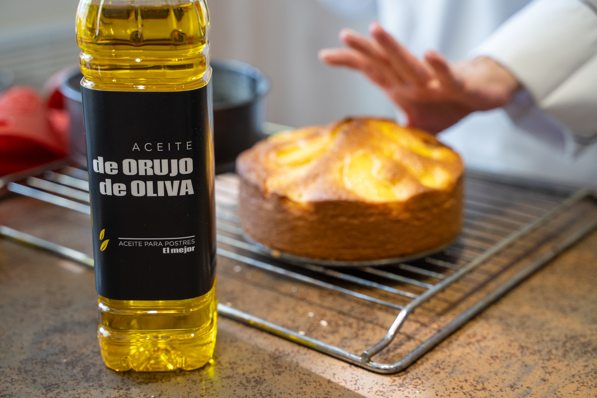 El aceite de orujo transforma los postres en exquisitas delicias