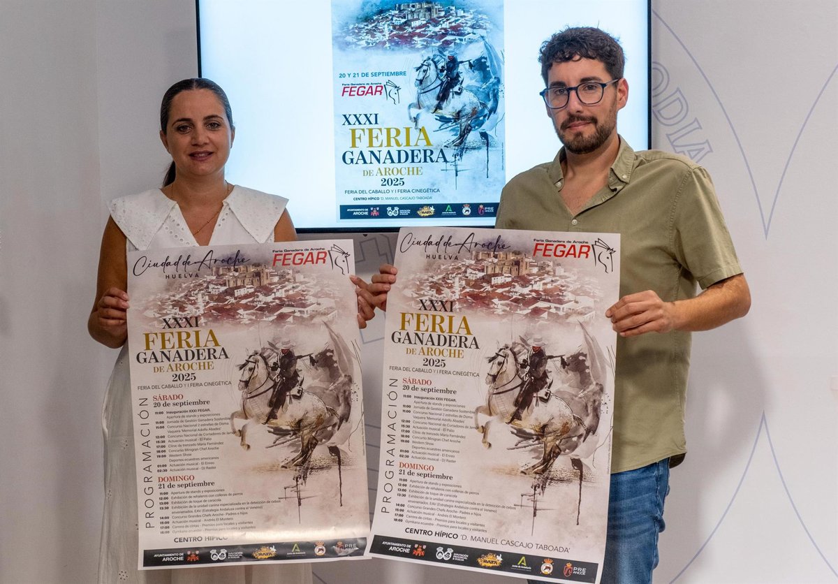 Aroche celebra la XXXI Feria Ganadera Fegar con actividades y exposiciones del 6 al 8 de octubre