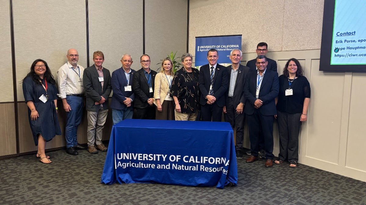 Ordeig forma alianzas con centros de EE.UU. en agricultura y gestión hídrica