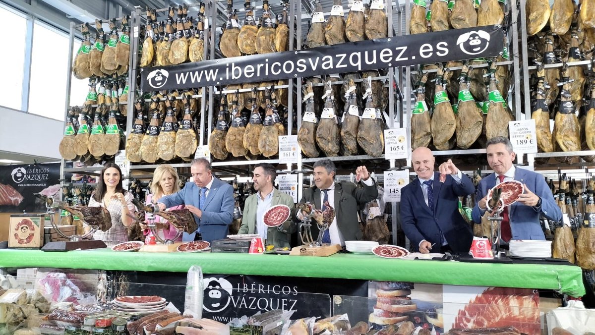 Arranca la XXVIII Feria del Jamón y del Cerdo Ibérico de Aracena con expositores de todo el país