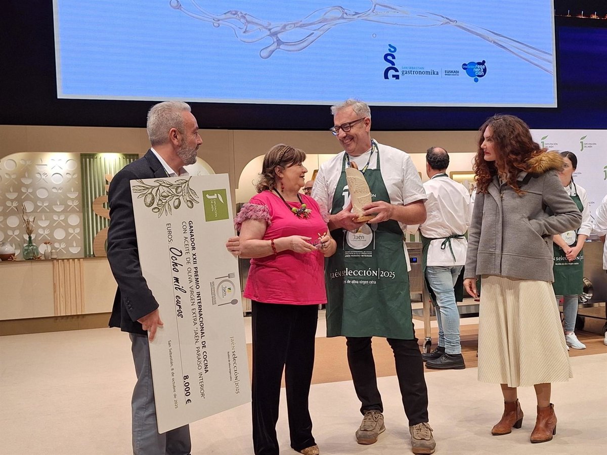 Ferrán Polls, chef de Almería, se lleva el XXII Premio de Cocina con AOVE Jaén, paraíso interior