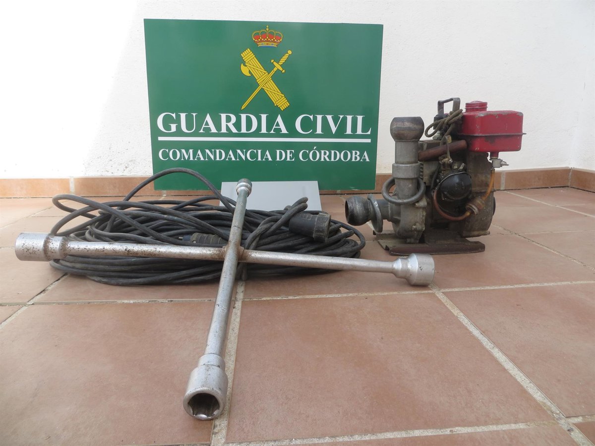 Dos detenidos por robar en explotaciones agrícolas de Pozoblanco, Córdoba