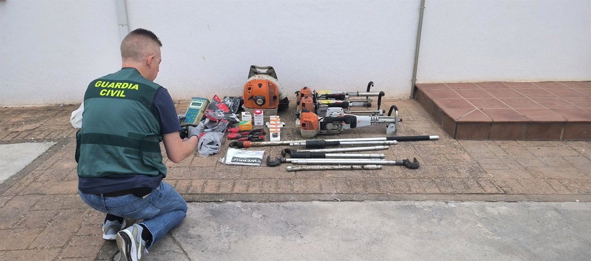 Detenido un hombre por cinco robos en explotaciones agrícolas de Bujalance, Córdoba