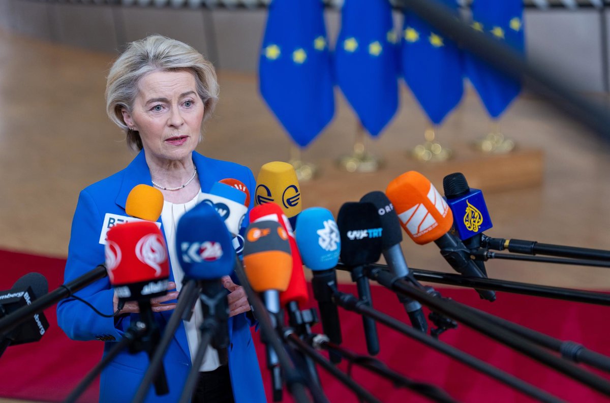 Von der Leyen espera apoyo de los 27 para finalizar acuerdo con Mercosur