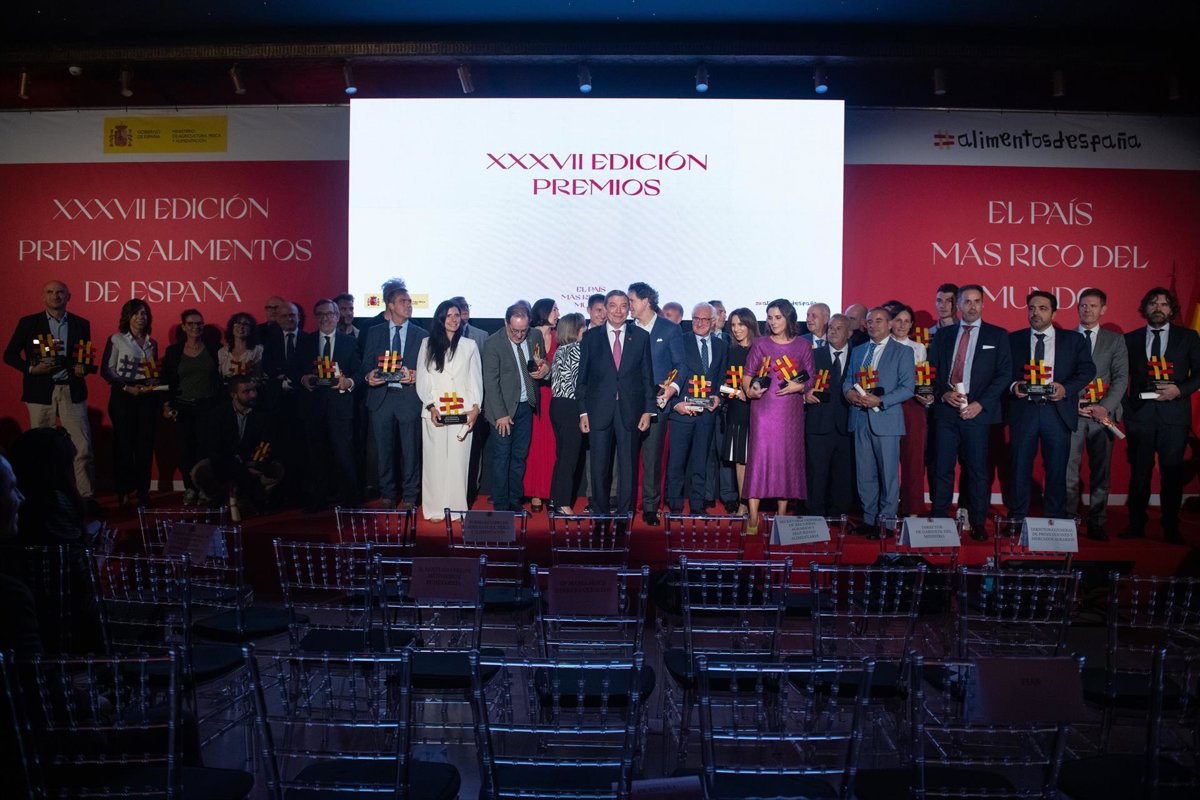 El Ministerio de Agricultura convoca los Premios Alimentos de España 2026 para el sector agroalimentario