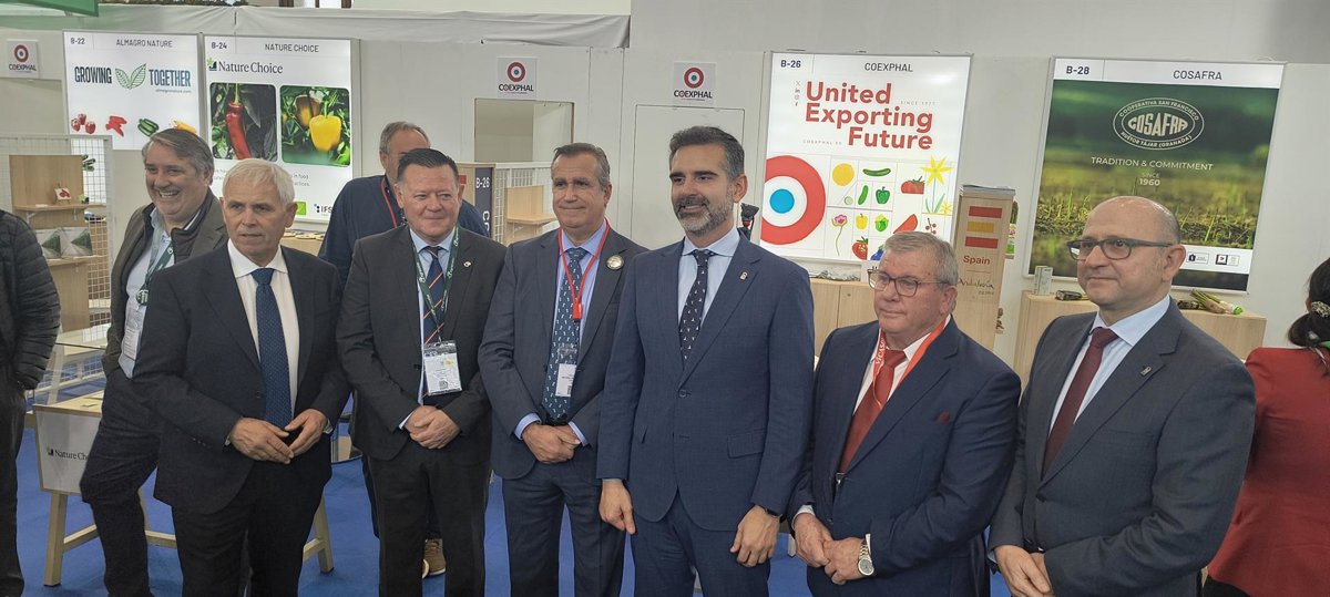 Coexphal presenta en Fruit Logistica 2026 la campaña del pimiento de Almería y tomate de Fepex