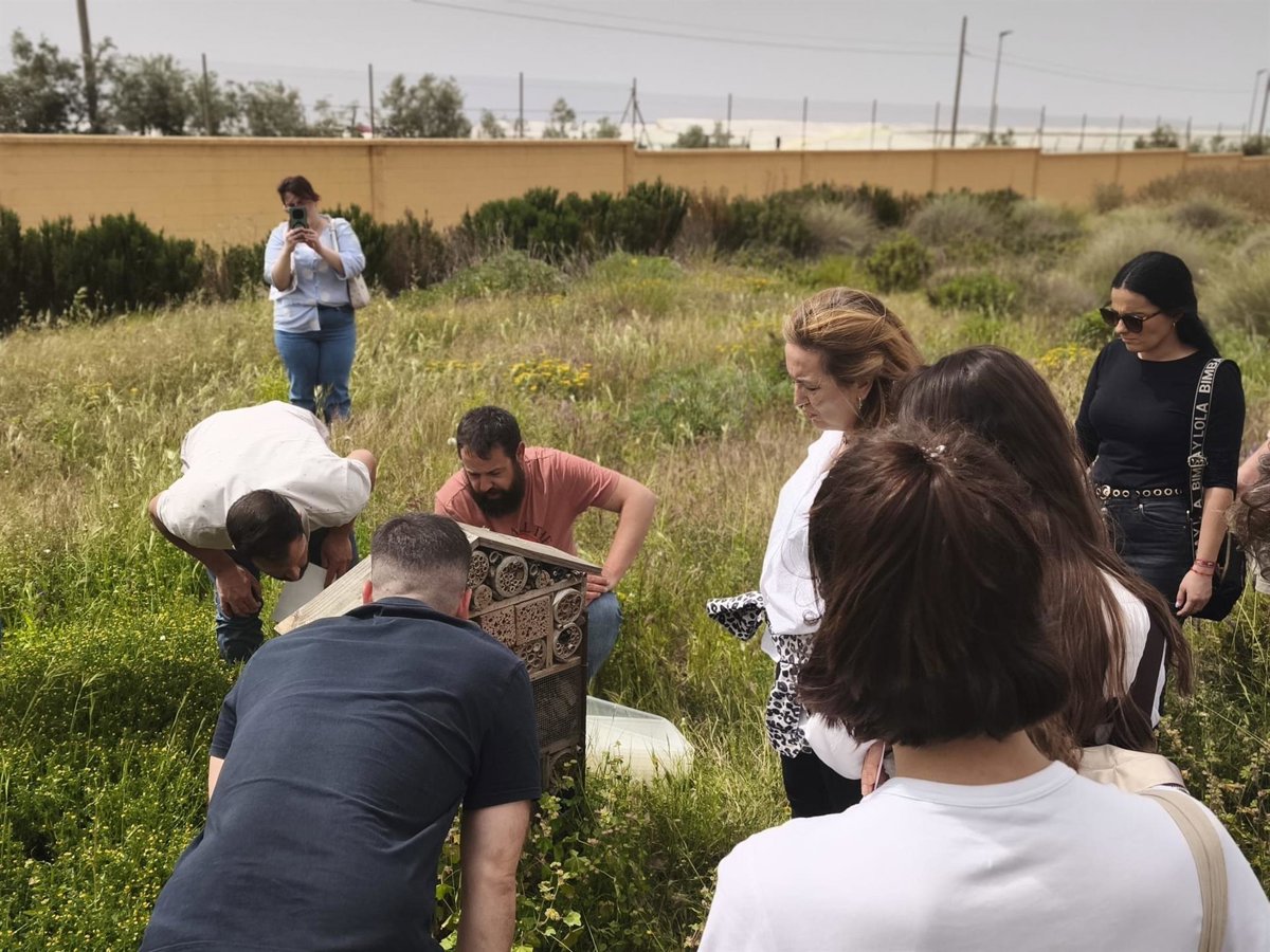 Jóvenes agricultores de Almería aprenden sobre control biológico de plagas en Ifapa