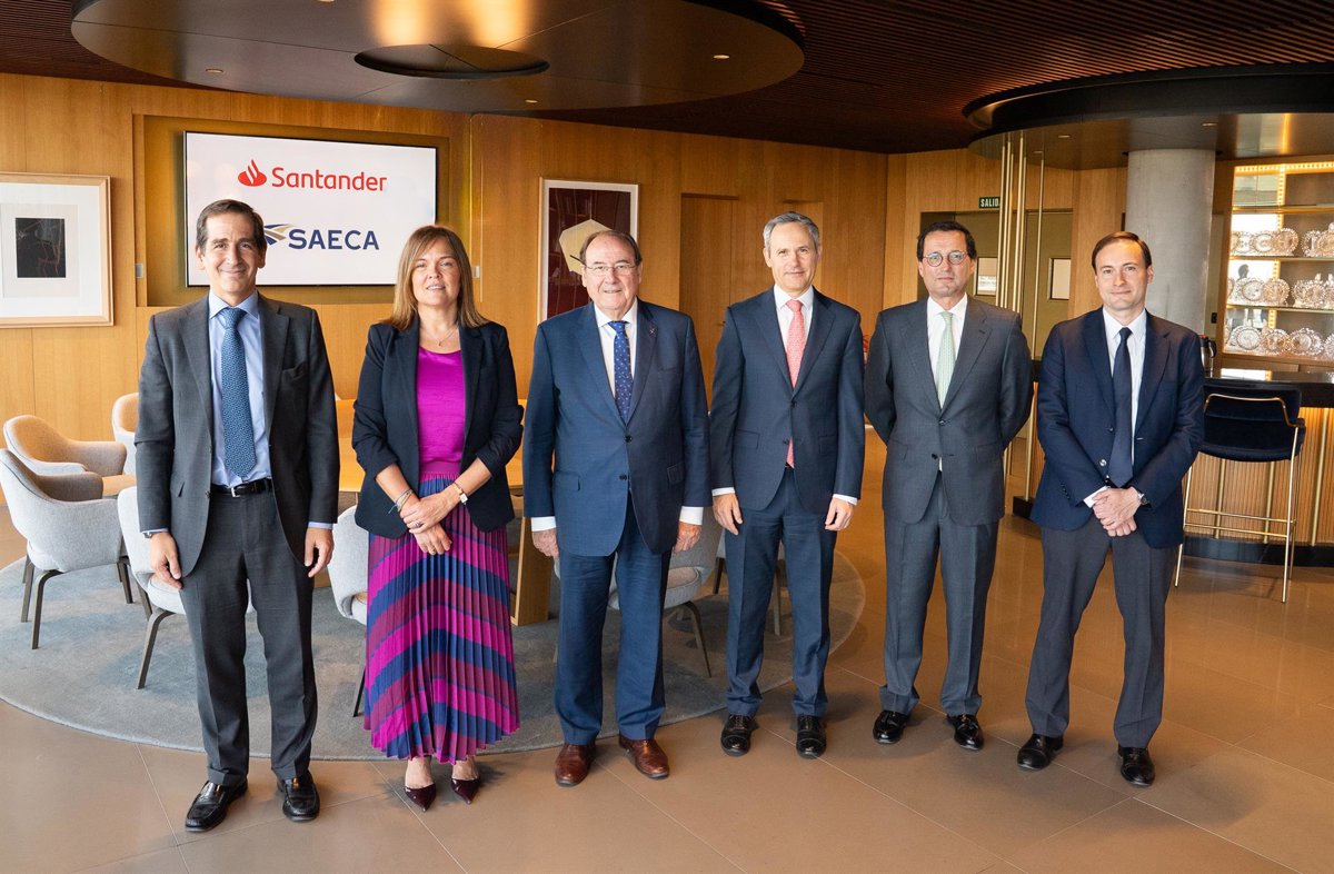 Santander y Saeca firman un acuerdo para impulsar la financiación agrícola en España